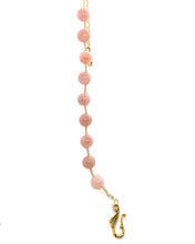Load image into Gallery viewer, Natural Sunstone Pink Jade 10 mm braided bracelet