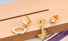 Load image into Gallery viewer, Butterfly Statement Trio-Earrings