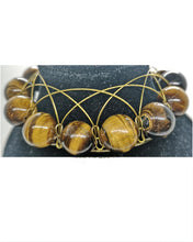 Load image into Gallery viewer, Tiger-eye Figure 8 Necklace