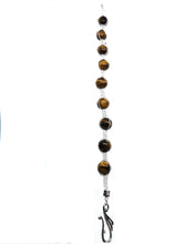 Load image into Gallery viewer, Tiger-eye Silver in Color Braided Set