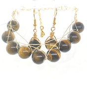 Load image into Gallery viewer, Tiger-eye Figure 8 Gold in Color Set