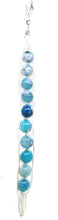 Load image into Gallery viewer, Blue Dragon Veins Figure 8 Silver Bracelet
