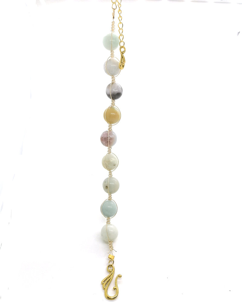 Amazonite Braided Bracelet